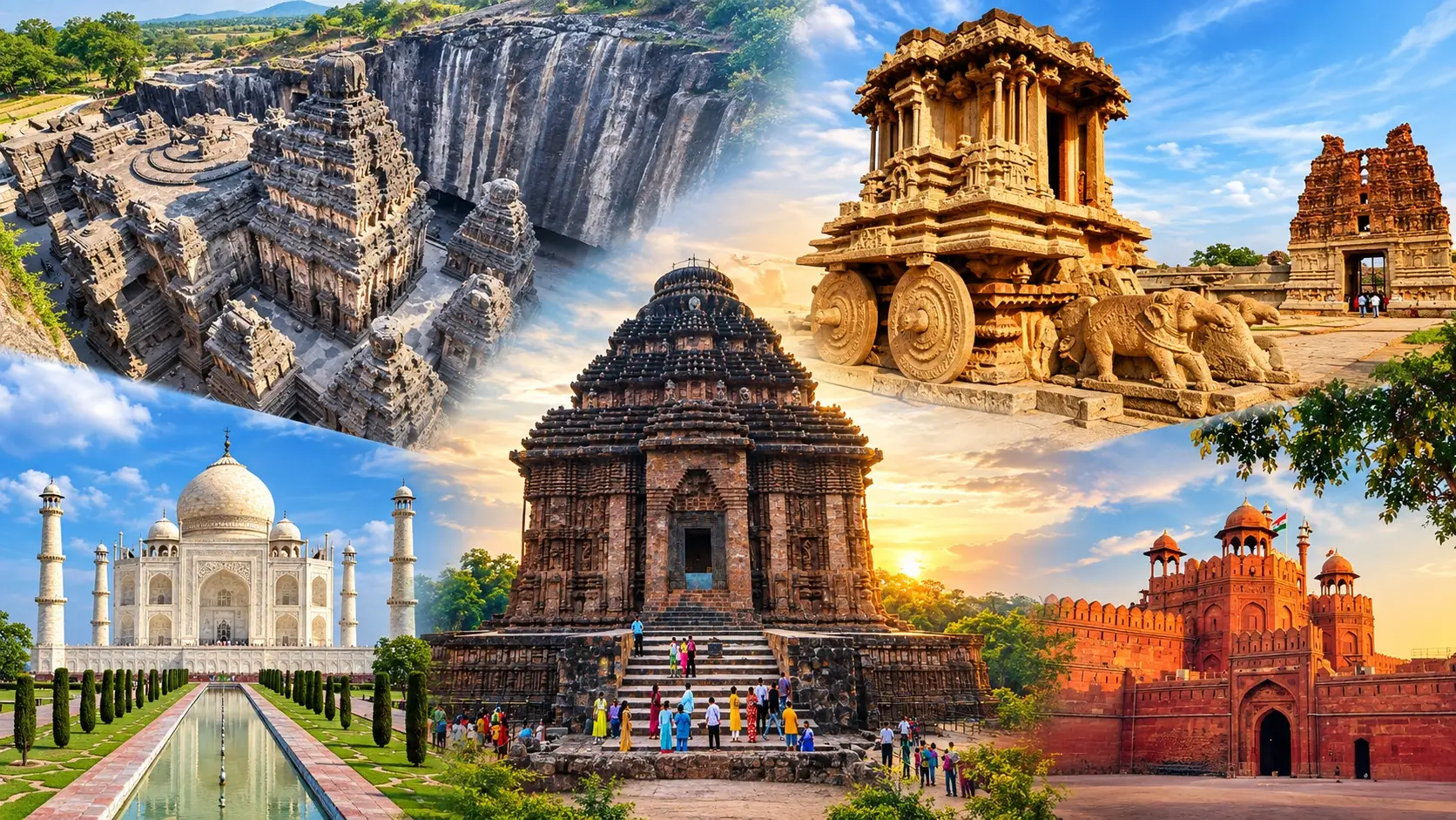 5 historical places in india​